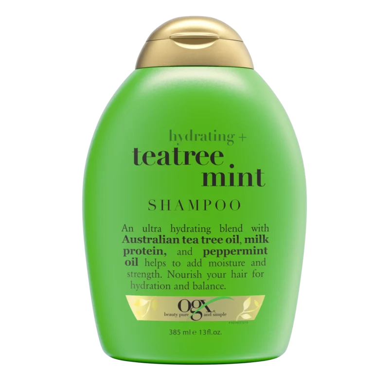 شامپو تقویت کننده teatree mint او جی ایکس